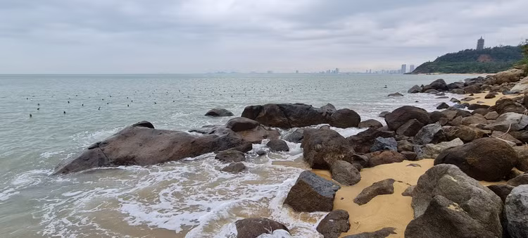 Check in bai bien hoang so tuyet dep duoi chan nui Son Tra-Hinh-4