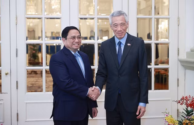 Thu tuong Pham Minh Chinh ket thuc tot dep chuyen tham chinh thuc Singapore va Brunei