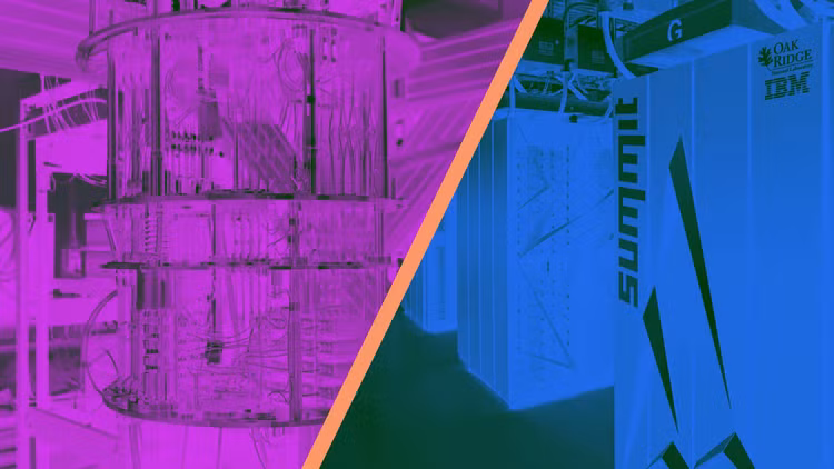 Họ đã kiểm tra 19 bộ xử lý lượng tử (QPU) từ IBM, Quantinuum, IonQ, Rigetti và IQM, dựa trên độ rộng qubit và độ sâu mạch lượng tử. (Ảnh: MIT Technology Review)