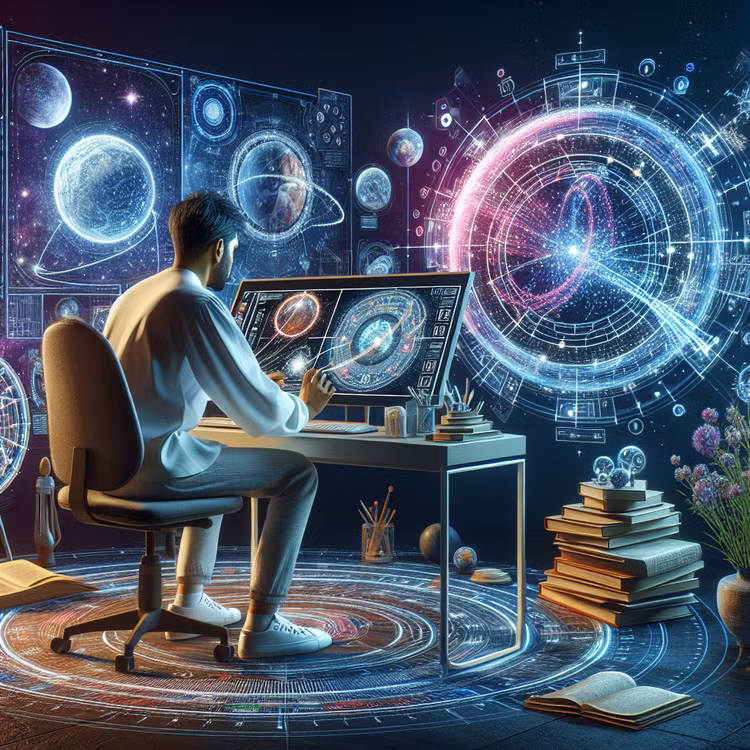 Một số nhà khoa học cảnh báo, nếu vũ trụ đúng là một chương trình mô phỏng, thì "server mẹ" hoàn toàn có thể bị tắt bất kỳ lúc nào.(Ảnh: Aistro)