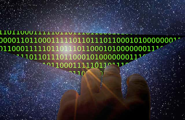 Họ cho rằng lực hấp dẫn - thứ giữ cho các hành tinh và ngôi sao không bay tán loạn - thực ra chỉ là một phương pháp nén thông tin để tiết kiệm bộ nhớ.(Ảnh: Thanh niên Việt)