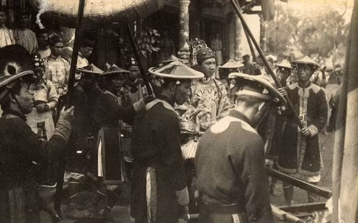 Bo anh cuoi dac biet cua vua Bao Dai va Hoang hau Nam Phuong-Hinh-4