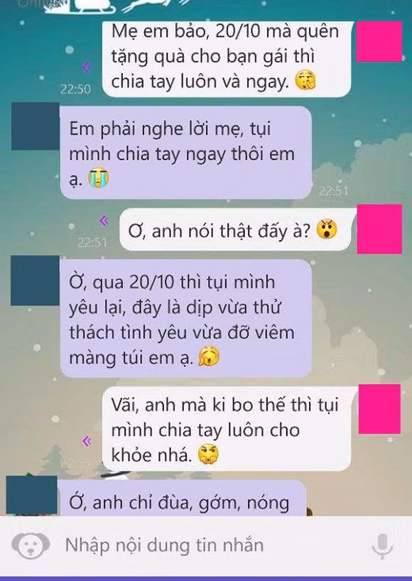 Ngày Phụ nữ Việt Nam 20/10 chị em háo hức chờ đợi một món quà từ người đàn ông của mình.