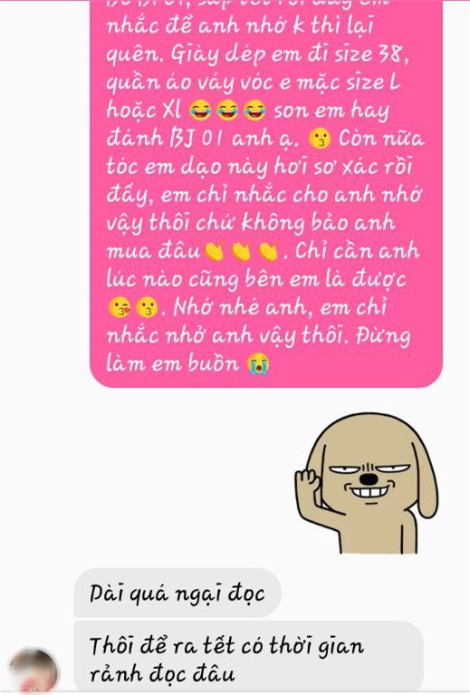 Không ai đau lòng như cô nàng này khi bày trò đòi quà người yêu như trend trên mạng, ai ngờ bị chàng mắng &quot;vuốt mặt không kịp&quot;.