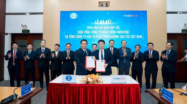 MobiFone ký kết biên bản ghi nhớ hợp tác với Tổng công ty ĐTPT đường cao tốc VN MobiFone ky ket bien ban ghi nho hop tac voi Tong cong ty DTPT duong cao toc VN