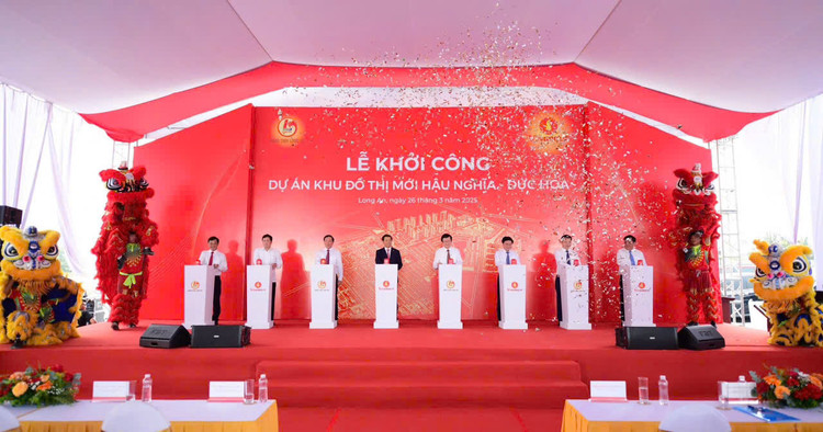 Vingroup khoi cong du an Vinhomes Green City tai Long An