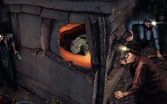 Cham vao mo co 800 tuoi... rung minh 