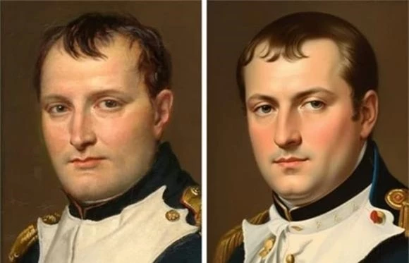 Dùng AI phục dựng chân dung Napoléon, Newton: Ngỡ ngàng dung mạo - Hình 5 Dung AI phuc dung chan dung Napoleon, Newton: Ngo ngang dung mao-Hinh-5