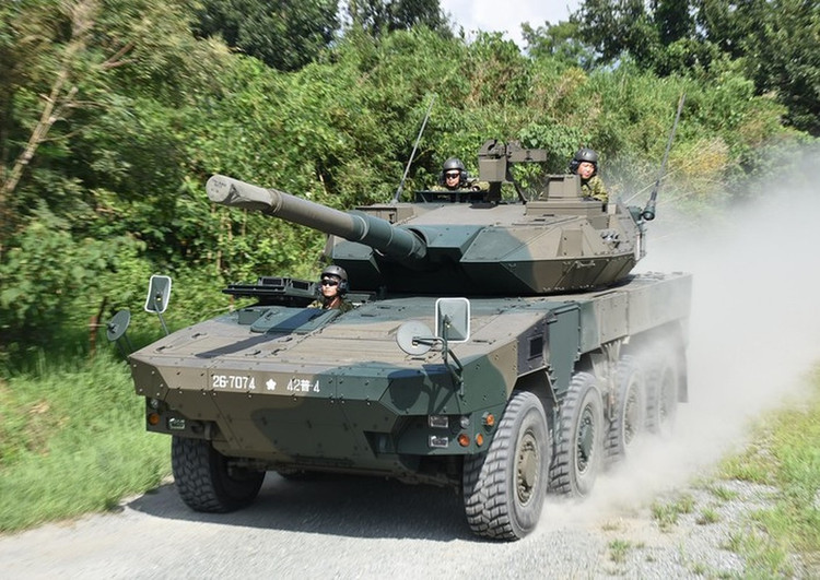 Can canh xe tang banh lop Type-16 cuc “ngau” cua Nhat Ban-Hinh-4