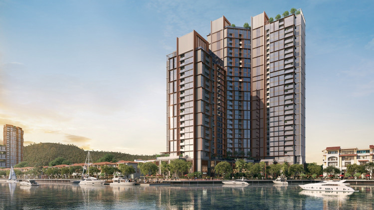 Da chieu trai nghiem, da dang tien ich, cac thap cao tang The Symphony