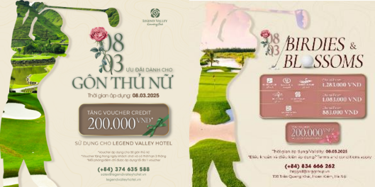 Khach san Legend Valley chao don phai dep 8/3 toi voi Ha Nam