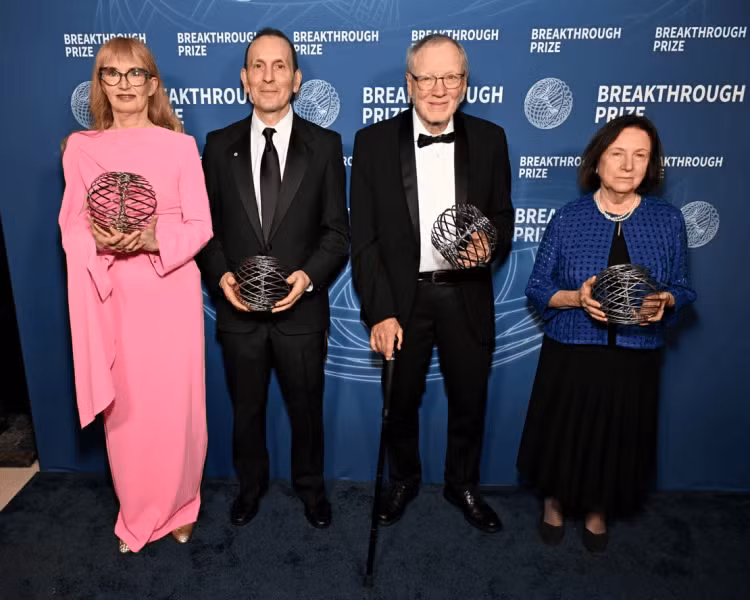 Chu nhan Giai thuong VinFuture duoc vinh danh o Giai thuong Breakthrough 2025