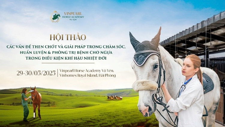 Hoc vien Cuoi Ngua Vinpearl Vu Yen to chuc Hoi thao chuyen sau