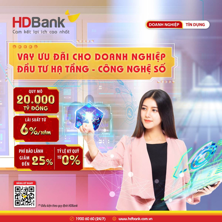 Tu san xuat den chuyen doi so: HDBank dong hanh doanh nghiep