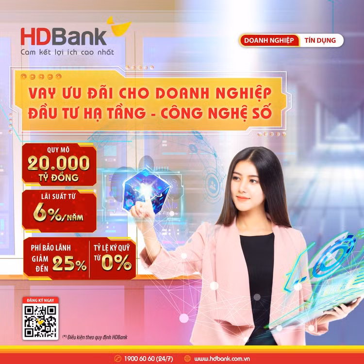 Tu san xuat den chuyen doi so: HDBank dong hanh doanh nghiep