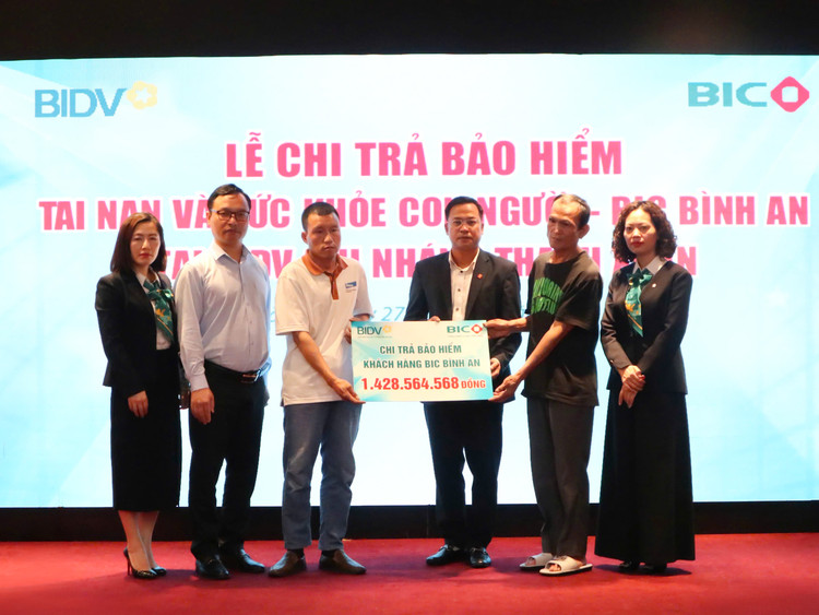 BIC chi tra hon 1,4 ty dong quyen loi bao hiem BIC