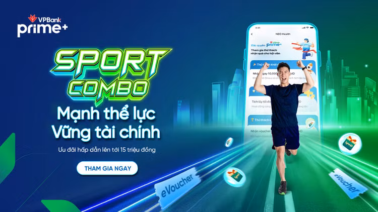 VPBank tien phong ra mat goi giai phap tai chinh Sport Combo