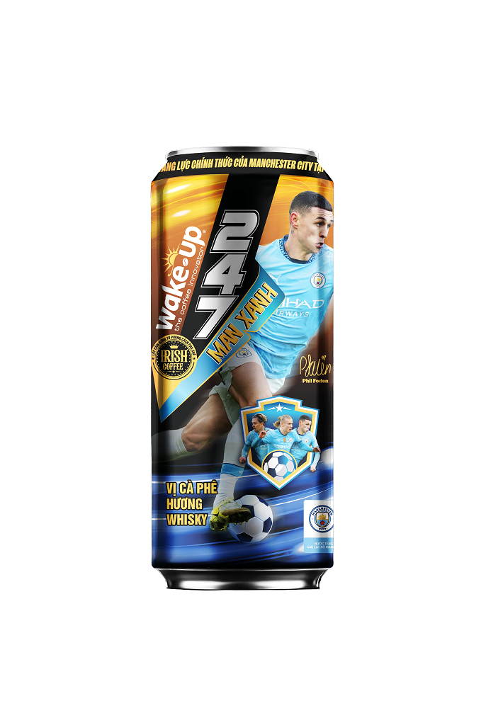 Wake-up 247 vị cà phê hương Whisky.
