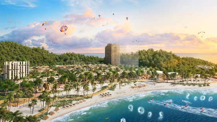 Sun Group ra mat Thanh pho Vinh trung tam Xanh Island tai Cat Ba