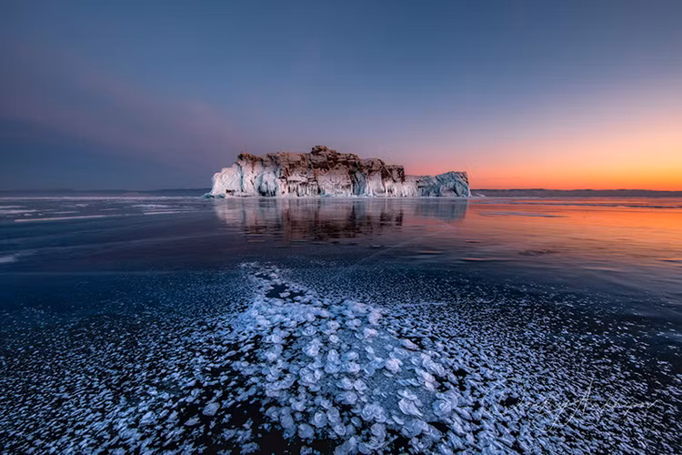 Me dam ve dep sieu thuc cua ho nuoc 