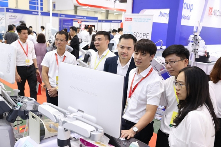 Vietnam Medi-Pharm 2023: Giới thiệu nhiều sản phẩm công nghệ y học tiên tiến - Hình 2 Vietnam Medi-Pharm 2023: Gioi thieu nhieu san pham cong nghe y hoc tien tien-Hinh-2