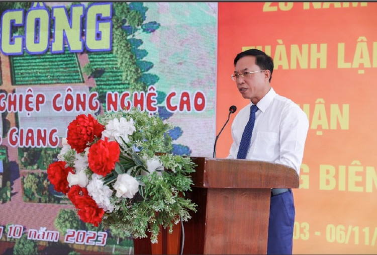 Ha Noi: Khoi cong du an nong nghiep cong nghe cao Long Bien