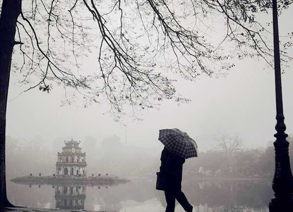 Ngay 17/2: Bac Bo chim trong mua, suong mu
