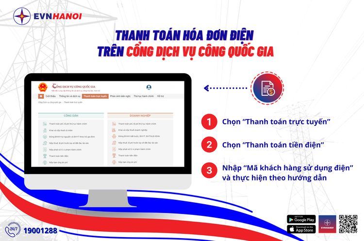 EVNHANOI da day manh ung dung cong nghe trong viec thanh toan tien dien moi luc moi noi-Hinh-3