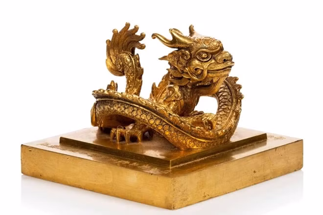 Thành công bước đầu trong lộ trình đưa “Hoàng đế chi bảo” hồi hương Thanh cong buoc dau trong lo trinh dua “Hoang de chi bao” hoi huong