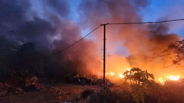 Dak Lak: Chay lon tai bai tap ket phe lieu trong thanh pho
