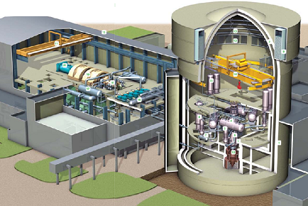 Công nghệ hạt nhân thế hệ 3+ hiện đang được áp dụng tại nhiều quốc gia như Mỹ, Nga, Pháp, Trung Quốc và UAE với các mẫu lò tiên tiến như VVER-1200, AP1000, APR-1400.(Ảnh: Báo Chính phủ)