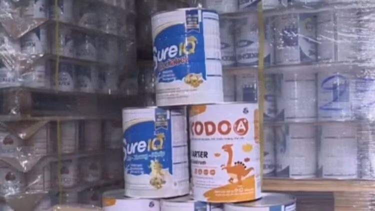 Dau hieu nhan biet sua bot gia, tranh 