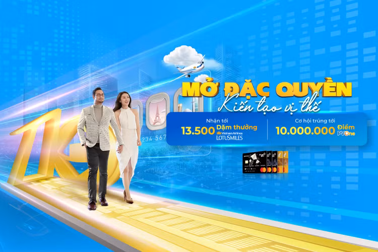 PVcomBank tang Dam Bong Sen Vang cho chu the tin dung