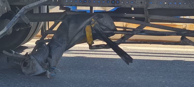 Da Nang: Va cham voi xe tai, o to con vo nat phan dau-Hinh-6