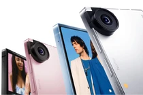 Độc lạ chiếc smartphone hình vuông với camera lật ngược