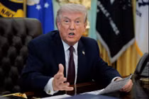 Ông Trump cảnh báo thảm họa với Iran nếu không mở lại Eo biển Hormuz