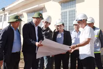 Công trình đầu tư công ở Quảng Ngãi làm xuyên Tết