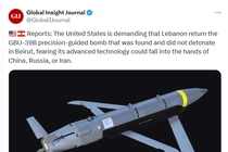 Mỹ muốn Lebanon trao trả bom thông minh chưa phát nổ