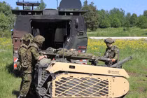 Năng lực chiến trường của 150 robot mặt đất Hà Lan tặng cho Ukraine