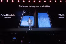 Honor ra mắt điện thoại gập siêu mỏng Magic V6 với pin 6.600 mAh