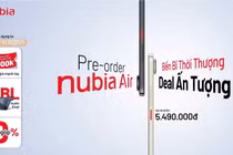 Nubia Air ra mắt, thách thức iPhone Air và Galaxy S25 Edge 
