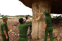 Khởi tố vụ án hình sự trụ cầu Sông Lô mất lớp bê tông bảo vệ