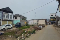 Dự án mở rộng đường Vũ Công Đán vẫn còn vướng mặt bằng