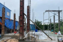 Tháo dỡ 2 công trình vi phạm đất nông nghiệp tại Hải Phòng