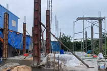 Tháo dỡ 2 công trình vi phạm đất nông nghiệp tại Hải Phòng