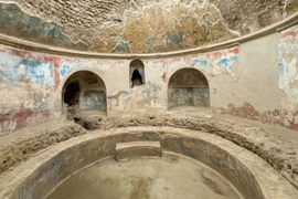 Phát hiện bất ngờ về hệ thống nhà tắm cổ của người La Mã tại Pompeii