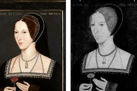 Bức tranh giúp làm sáng tỏ bí ẩn về ngón tay của hoàng hậu Anne Boleyn