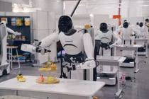 Nhà máy Trung Quốc biến robot hình người thành hiện thực