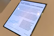 Samsung xóa nếp gấp màn hình gập bằng nguyên lý đập nước