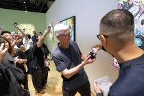 Tim Cook nói "Tôi yêu Labubu", cổ phiếu Pop Mart tăng vọt 6% 